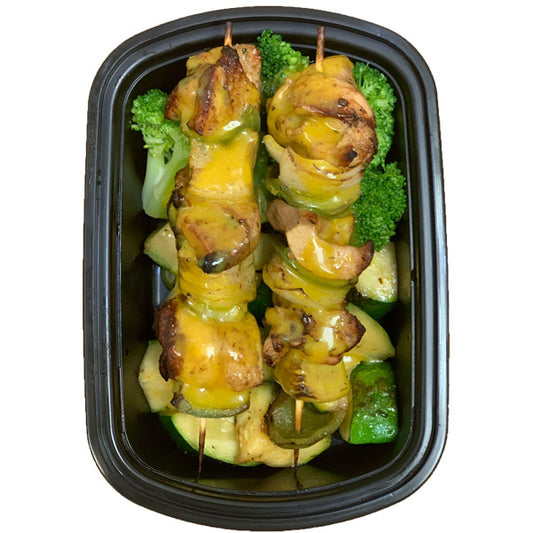 Low- Carb Grilled Chicken Kabob