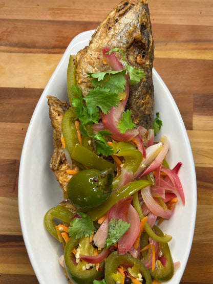 Fried Escovitch Fish