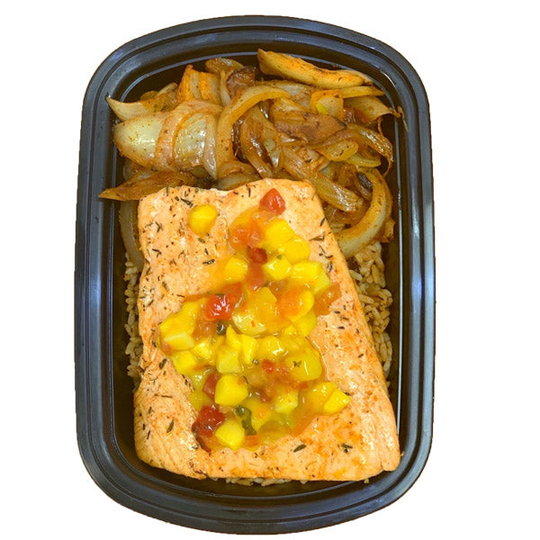 Grilled Salmon Bowl